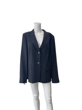 $530 NWT Marina Rinaldi Black Blazer Jacket size 27/18